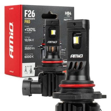 slomart AMiO F26 Pro LumiTec LED žarulje +130% HB4 Canbus za auto