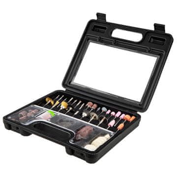 slomart GRAPHITE Set pribora za mini brusilicu, 100 kom.