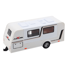 Set za terenski automobil, kamper, metalna svjetla, zvukovi, bijela 1:32