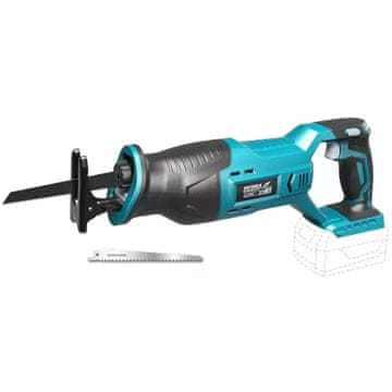 slomart Dedra DED7061 akumulatorska sabljasta pila 18V, hod 25.4mm
