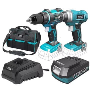 slomart Dedra DED7041+DED7045+DED7032+DED7038+DED7001 18V set alata