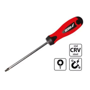 slomart Dedra Torx odvijač T15x100mm, CRV