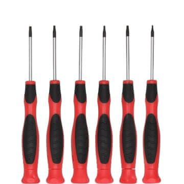 slomart Dedra Set preciznih odvijača, 6 kom, CrV čelik, TORX