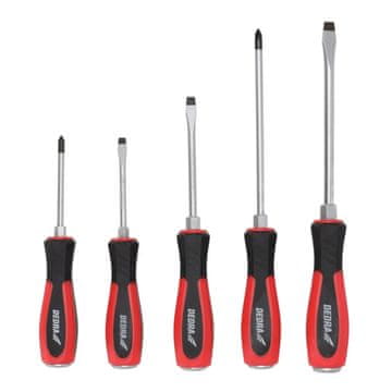 slomart Dedra set 5 udarnih odvijača, CR-V čelik (SL/PH)