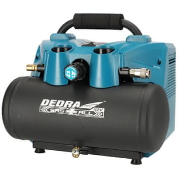slomart DEDRA SAS akumulatorski kompresor 6L, 2x18V