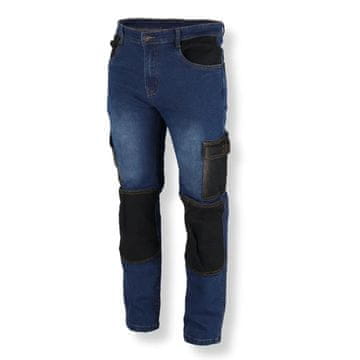 slomart Dedra Jeans radne hlače L, denim 280g/m2