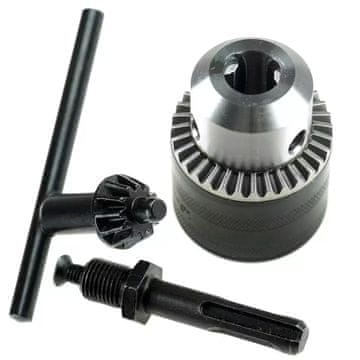 slomart Dedra ključni nastavak za bušilicu set 3 kom, 1.5-13mm