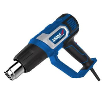 slomart Dedra DED7539 pištolj za vrući zrak 2000W LCD, 4 mlaznice, kovčeg