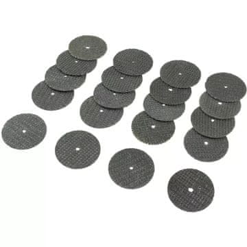 slomart Dedra korundna rezna ploča za metal, 32x2 mm, set od 20 kom.