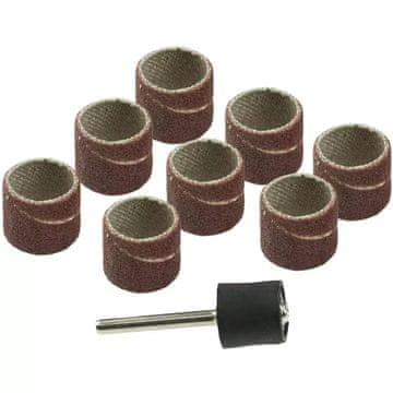 slomart Dedra brusne trake, K60/K120, 12,7 mm, set od 9 kom.