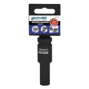 slomart Dedra duga udarna nasadna glava 1/2" - 21x78mm, Cr-Mo