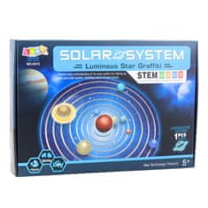 slomart Edukativni set: Sunčev sustav, planeti, DIY, svjetli u mraku