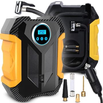 slomart Auto kompresor RTO ER1252 s LCD zaslonom i LED svjetlom, 12V