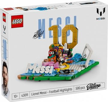 slomart LEGO EDITIONS 43011 Lionel Messi - Nogometni trenutci