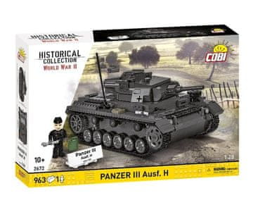 slomart COBI Kocke Panzer III Ausf. H, 963 elemenata