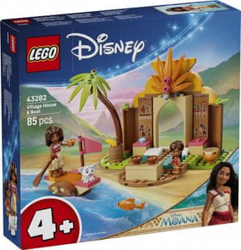 slomart LEGO Disney Vaiana Koliba i čamac 43282