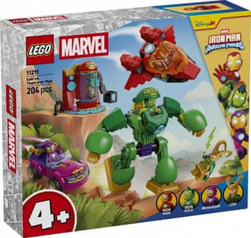 slomart LEGO 11211 Loki protiv tima Iron Mana Marvel, 204 elementa
