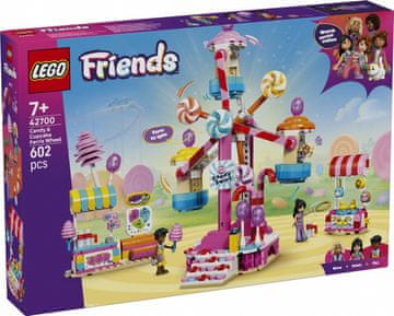 slomart LEGO Friends 42700 Vrtuljak s bombonima i kolačićima, komplet 602 dijela