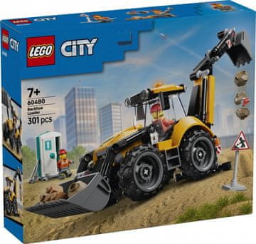 slomart LEGO City 60480 Žuti bager-utovarivač