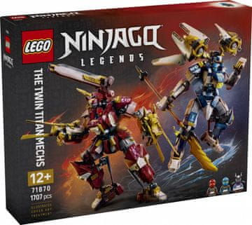 slomart LEGO NINJAGO 71870 Blizanački titanski mehanizmi, 1707 elemenata