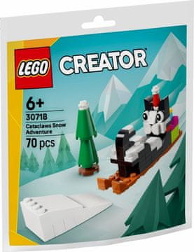 slomart LEGO Creator Kocke: Snježna avantura Catclawa