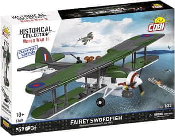slomart COBI KLOCKI Fairey Swordfish - Executive Edition građevinski blokovi, 959 komada