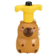 slomart Interaktivna kapibara vrtenje LEAN TOYS s LED svjetlima i melodijama (12,5 cm)