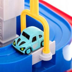 slomart Interaktivni automobilski poligon s garažom i 4 autića