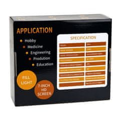 slomart Action S.A. 1200X HD digitalni mikroskop sa 7" LCD zaslonom