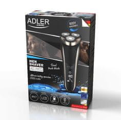 Adler ADLER AD 2933 električni brijač, sivi, vodootporni IPX7
