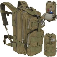 Trizand planinarski ruksak, 26 L, zeleni