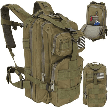 Trizand planinarski ruksak, 26 L, zeleni