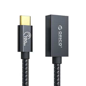Orico CAF31 OTG USB-C / USB 3.1 Gen 2 adapter 30cm, crni