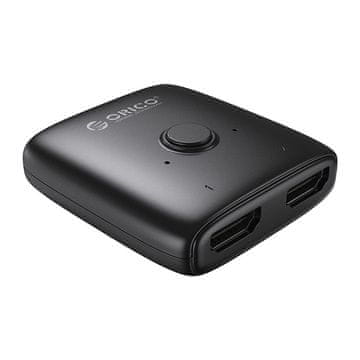 Orico AS2-A1 dvosmjerni HDMI switch 4K, crni