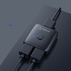 Orico AS2-A1 dvosmjerni HDMI switch 4K, crni