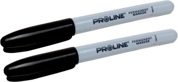 slomart Permanentni markeri Proline, okrugli, 2 kom., crna