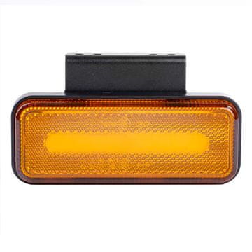 slomart AMiO OM-02-O LED markirna lampa, pravokutna, narančasta