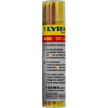 slomart Zamjenski ulošci 2.8 mm Lyra Dry: 6 grafitnih, 3 žuta, 3 crvena