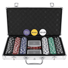 slomart MALATEC Poker set - 300 žetona u kutiji HQ