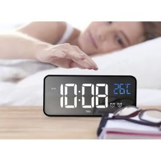 slomart IZOXIS LED budilka/sat sa zvučnim senzorom, 24736