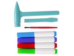 slomart DIY Set Sirena Ružičasta: Blaga i Iskopavanja LEAN TOYS