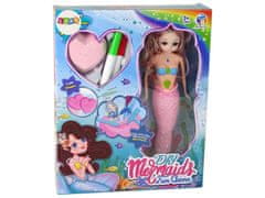 slomart DIY Set Sirena Ružičasta: Blaga i Iskopavanja LEAN TOYS