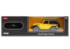 Rastar JEEP Wrangler JL Rubicon Auto na daljinsko upravljanje žuti 1:24