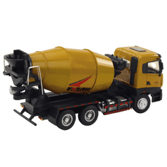 Huina Metalna mješalica za beton, građevinsko vozilo, kaki 1:50