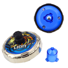 slomart LEAN TOYS set za vrtenje: lansirna naprava s spinnerom - Lav