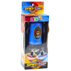 slomart LEAN TOYS set za vrtenje: lansirna naprava s spinnerom - Lav