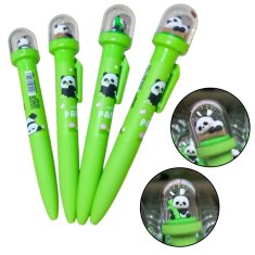 slomart Gel nalivno pero LEAN Panda u kupoli, plavi uložak 0.5mm