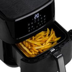 AD Adler AD 6317 friteza na vrući zrak, 5.5L, 12 programa, crna