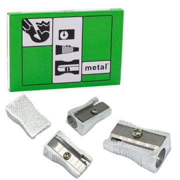 slomart Šiljilo za olovke LEAN, metalno, za tanke bojice