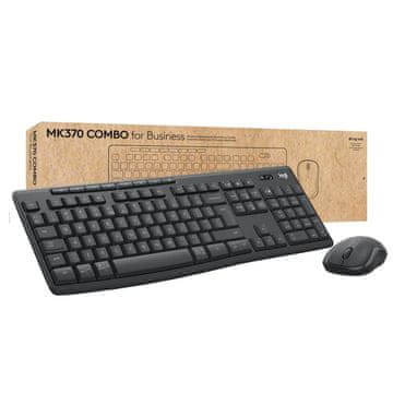 Logitech Logitech MK370 Combo za poslovanje, grafitna, SAD